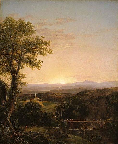 Thomas Cole New England Scenery Spain oil painting art